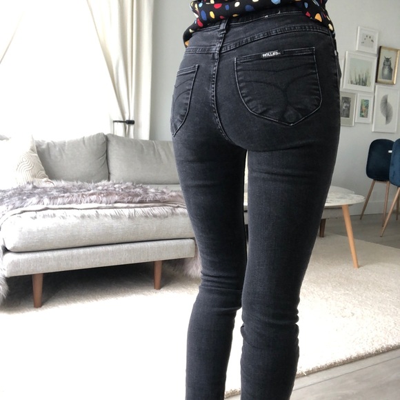 Rollas Black Westcoast Super Skinny Jeans - Picture 4 of 9